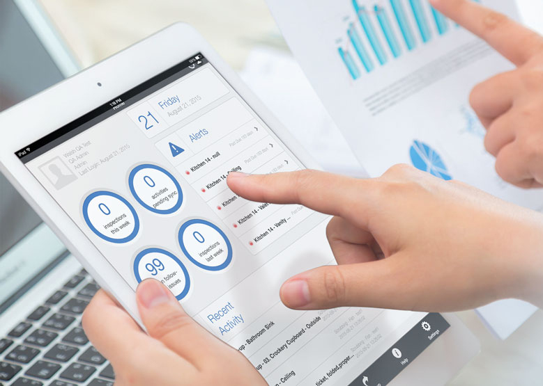 screenshot of Walsh QA Inspector